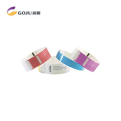 China Hospital Wristbands Hospital Use Waterproof Patient ID Wristband Thermal ID Wristbands for sale