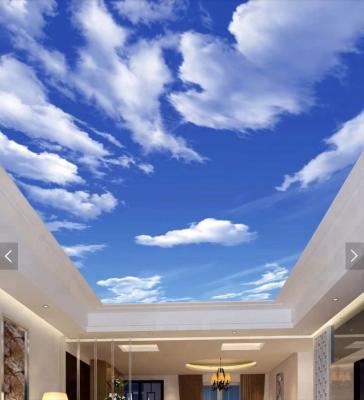 China Artistic ceilings Foxygen width of up to 5 meters no clear stretch film ceiling material common decorative stretch ceiling for sale