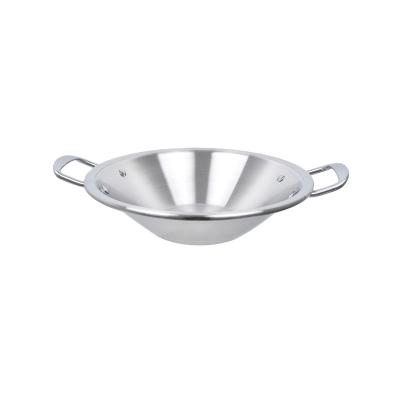 China Viable Seafood Pan Stainless Steel Cooking Pan Restaurant Hotel Kitchenware for sale