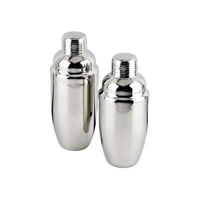 China Stocked Bar Tools 250ml 350ml 550ml 750ml 1000ml Metal Stainless Steel Custom Cocktail Shaker for sale