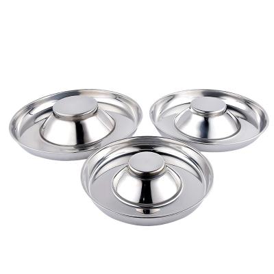 China Sustainable Slow Feeding Bowl Food And Water Slow Feeding Stop Bloat Stainless Steel Dog Bowl Slow Feeder Weaning Pet Bowl for sale