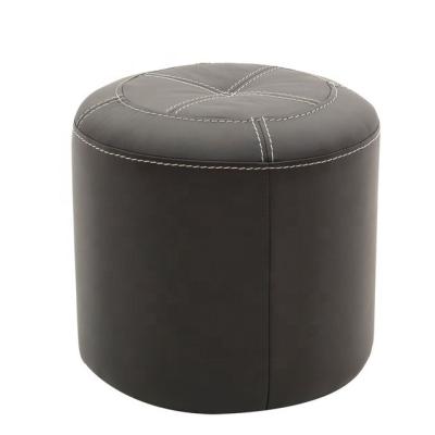 China Modern Simple Round Leather Dressing Stools Bedroom Furniture Designer High Grade Elegant Master Bedroom Combination Chair Stools for sale