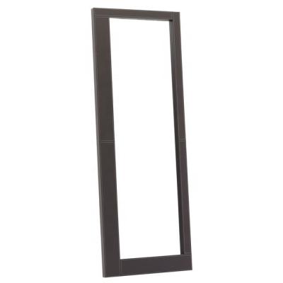 China Combination High Grade Body Mirror Bedroom Furniture Modern Simple Luxury Leather Frame Full Mirror Floor Light for sale