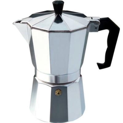 China High Quality Viable Stovetop Espresso Maker Logo Makes Real Italian Coffee Mocha Custom Pot for sale