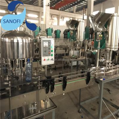 China Beverage Factory Customized Automatic Small Line Bottle Filling Machine Price for sale