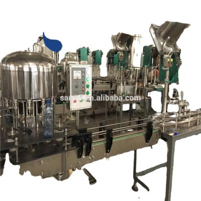 China 12-12-1 Beverage Water Bottle Filling Filling Machine Capping Labeling Plant for sale