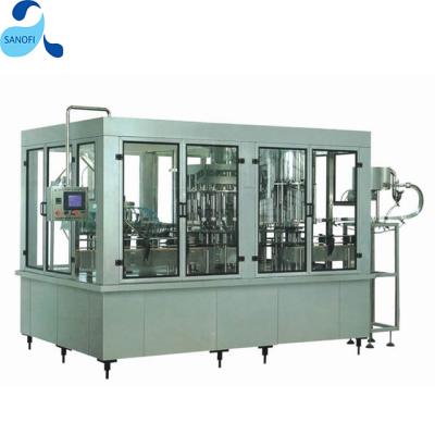 China BEVERAGE SANOFI MACHINES Automatic Tea And Juice Production Line , Juice Making Machine for sale