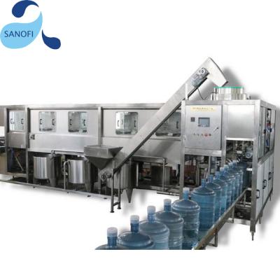 China Food 5 gallon bottled water filling machine 5 gallon filling line for sale