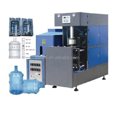 China Bottle Semi Automatic 5 Gallon Water Bottle Barrel Blow Molding Machine for sale