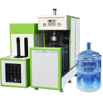 China Semi-automatic Plastic Bottle Mineral Water Blow Molding Machine 20 Liter PET Bottle Blowing Machine for sale