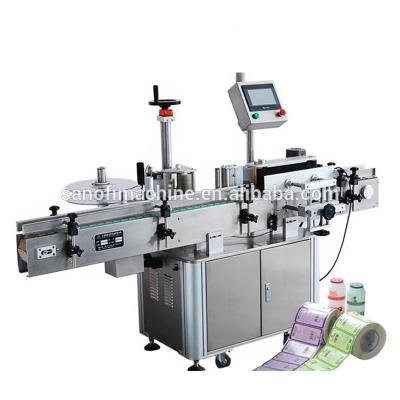 China Food PET bottle labeling machine or small bottle labeling machine or labeling machine for jars for sale