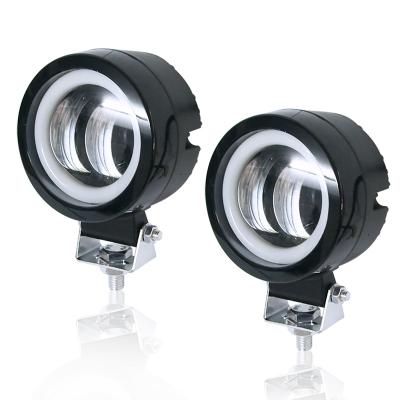 China Car Spotlight 20W LED Car Spotlight Car Retrofit Car Headlight 20W Fog Lamp Circular Light Combo Beam Off-Road Night Driving Lighting for sale