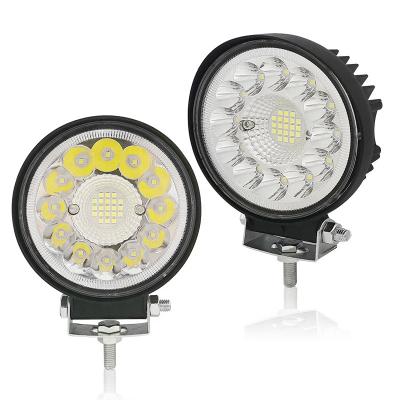 China New 4 Inch LED Work Light 33 Circular Spotlight Super Bright 99 Watt 4 Inch Spotlight Refitting Car Truck for sale