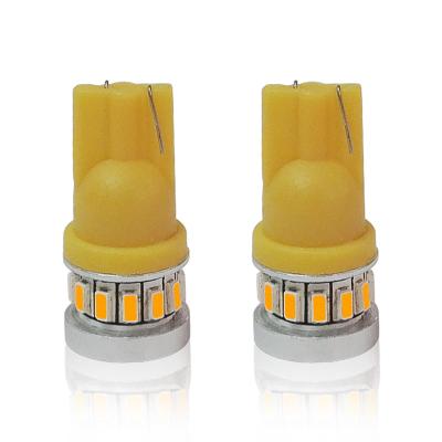 China 18SMD T10 3014 LED Indicator Marker Lights Red Yellow White Factory Wholesale T10/W5W for sale