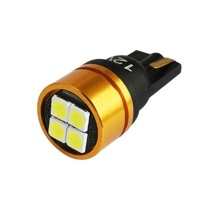 China Car led lights T10 4smd drive chip parking light 3030 width lamp/license plate w5w/reading light T10/W5W for sale