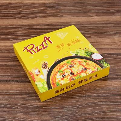 China OEM Brand 6x6x1.5 Paper Pizza Box Food Grade Packaging Box For Nuts Kernels for sale