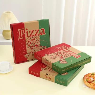 China Paperboard Rectangular Pizza Packaging Boxes , pizza shipping boxes Custom Size for sale