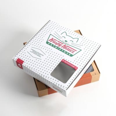 China Pizza Carton Box Manufacturer Sustainable Food Packaging Box Pizza Delivery Box for sale