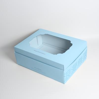 China Custom Size Coated Paper Tuck End Box Printing on Logo Disposable Lid and Base Box for sale