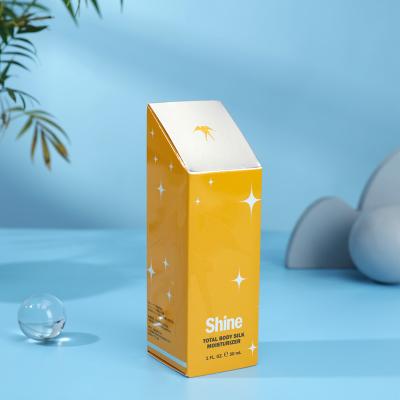 China OEM Logo Beauty Product Packaging Box Suppliers , Whitening Lotion Serum Box for sale