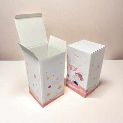 China Corrugated Cardboard Tuck Top Auto Bottom Box Cosmetic Packaging With Inner Magnet for sale