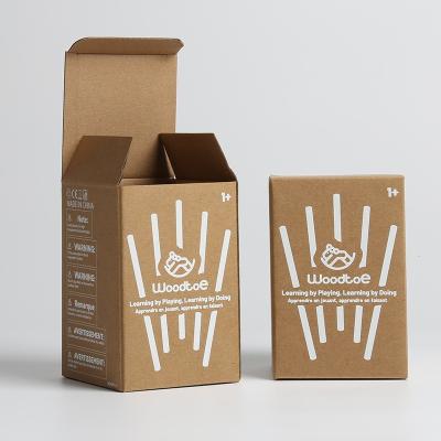 China Tuck End Paper Box Packaging Mailer Box Silk Screen Printed Logo With Handle Design for sale