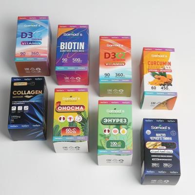 China Custom Design Coated Paper Tuck End Boxes Single Side Printing For Perfume Packaging for sale