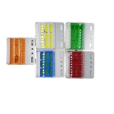 China More Obvious Prevent Truck From Accidents 4pcs/set 24v Led Side Light Trailer Signal Lamp Side Marker Light for sale