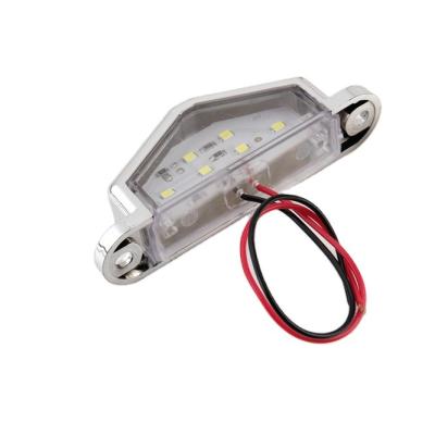 China 10pcs/set Fast Delivery 12v 24v Universal LED Number Plate Lamp for sale