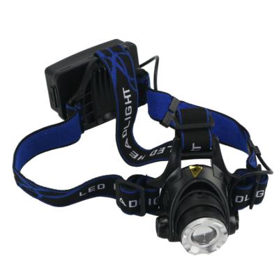 China Camping Zoom Rechargeable Adjustable Headlight XM-L2 LED Headlamp 1 Year Warranty for sale