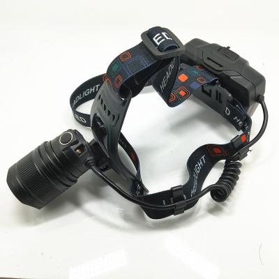 China High Quality USB XHP50 LED Headlight Rechargeable Zoom High Power USB Head Camping Super Bright Torch for sale