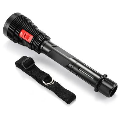 China Camping 4led XHP702 LED Flashlights 100M Underwater Camping Flashlights 100M Luminous Xhp70 LED Flashlights 100M Waterproof Scuba Lantern Lamp 26650 Battery for sale