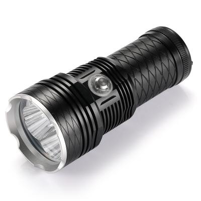 China Waterproof Camper Most Powerful XHP70.2 Led Diving 4led Tactical Flashlight 12000 Lumens for sale