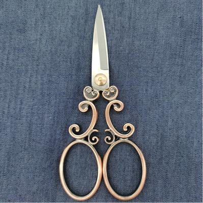 China European classic medium stainless steel gourd scissors&embroidery dressmaking scissors for sale