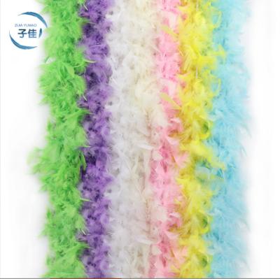 China Wedding Creative Feather Band Feather Scarf DIY Wedding Decoration Opens Turkey Feather for sale