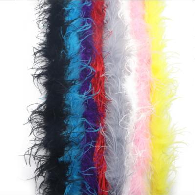 China Wedding Turkey Feather Band Wedding Marabou Feather Boa for sale