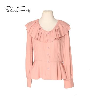 China Viable short sleeve shirt streetwear trend fashion top ladies like top ladies for sale