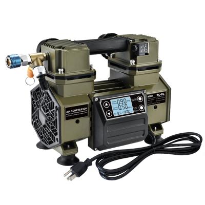 China OIL-LESS 110V/220V Mini Air Compressor Portable 2 Hp Tankless Air Compressor for sale