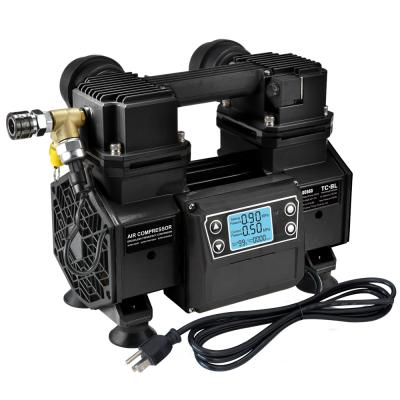 China Small 900W Mini Oil Free OIL-LESS Portable 220V Air Compressor, Light And Quiet for sale