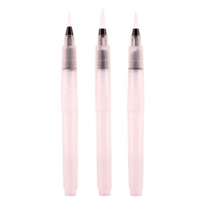 China Painting with 3 Size Water Color Watercolor Art Paint Drawing Tool Water Brush Pen for sale