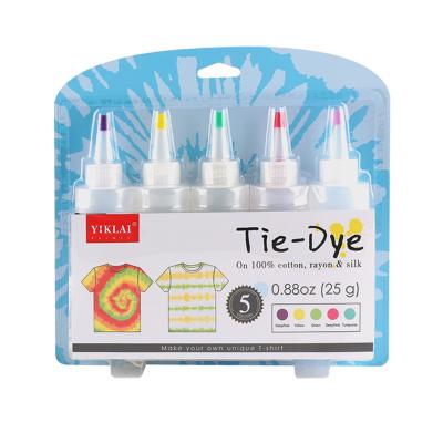 China Hot Paint Amazon 12 Colors Link Dye Set Children's Adult Dye DIY Cold Water Link Dye Handmade Material Dye for sale