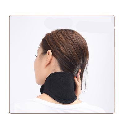 China Neck Warmer Hot Sale Tourmaline Medical Self-heating Magnetic Stone Neck Brace for sale