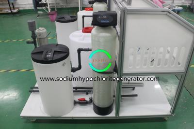 China 50Hz Electrolysis Sodium Hypochlorite Equipment For Drinking Water ISO 9001 Approval for sale