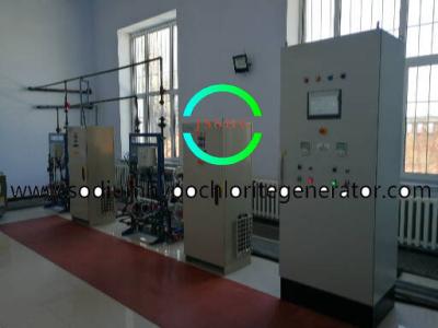 China 4kg Chlorine Capacity Full Automatic Electrolysis Low Heat , Stability And High Security for sale