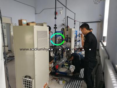 China tipo partido electrodo bipolar de la función multi de 2 kilogramos/h del generador del hipoclorito de sodio en venta