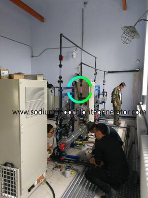 China 1 Kg / h Intelligent Chlorine Salt Water Electrolysis Sodium Hypochlorite Plant for sale