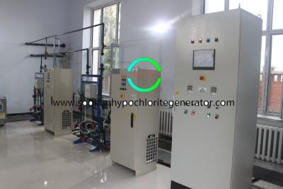 China Electrólisis modular inteligente del hipoclorito de sodio de los sistemas de Electrochlorination del agua de mar en venta