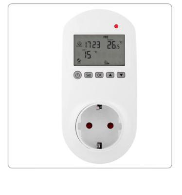 China Modern Digital Wall Panel Heater Plug In Thermostat for sale