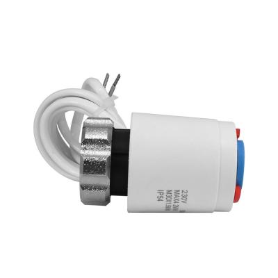 China 24VDC electric thermatic control valve for hot water floor heating H30 for sale