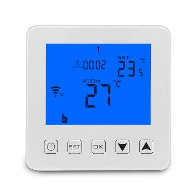 China Modern central miscellaneous underfloor heating system water floor heating system temperature control room wifi thermostat for sale